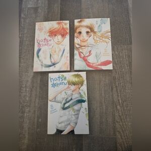 Hatsu*Haru, Vol. 1, Vol. 2 Vol 3. Manga.
